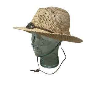 Unbranded Women’s Embellished Straw Sun Hat Size One Size